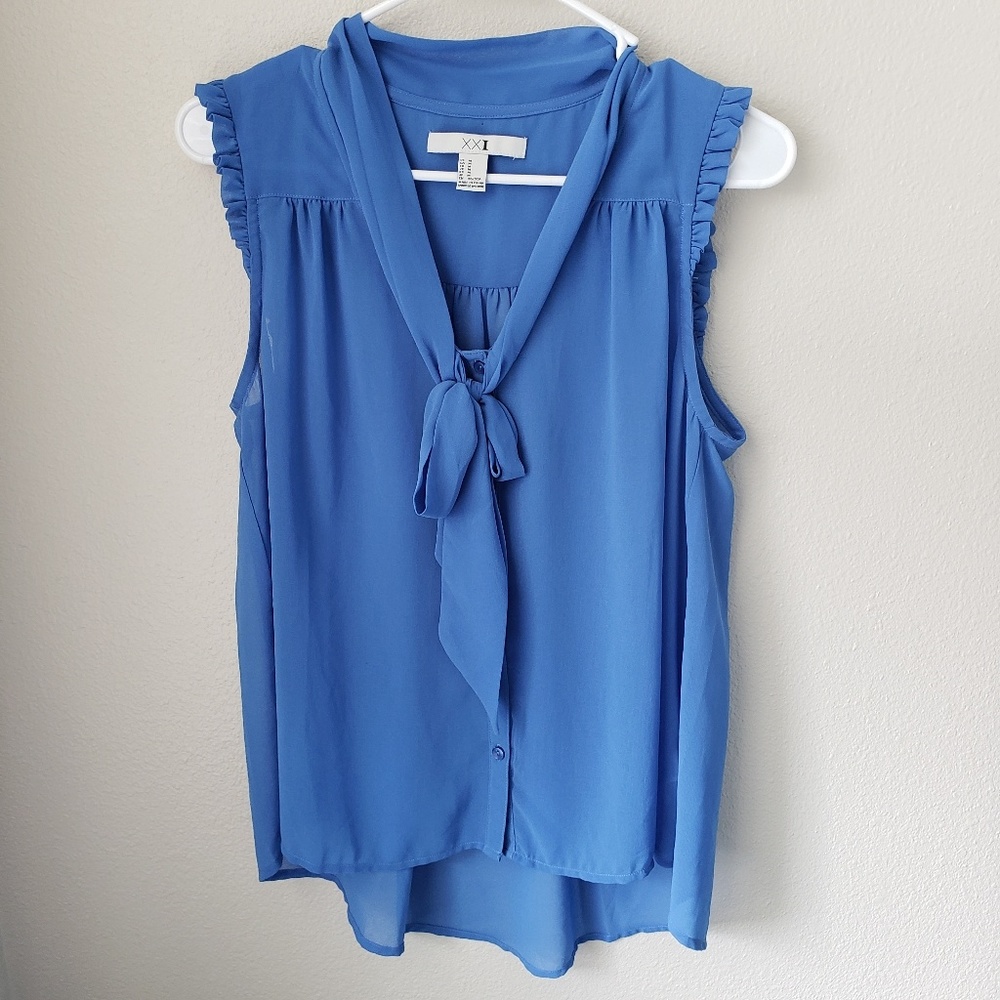 Blue blouse
